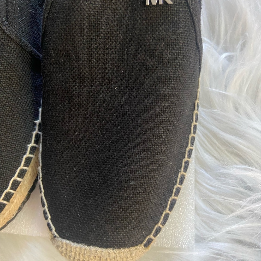 Michael Michael Kors Sz 8 Black Espadrilles - Picture 5 of 7